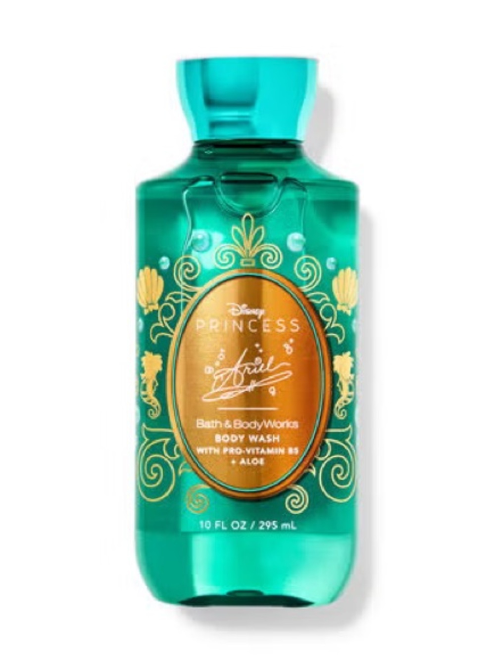 Bath & Body Works Disney Princess Ariel Body Wash - Teal 10oz  full size NEW